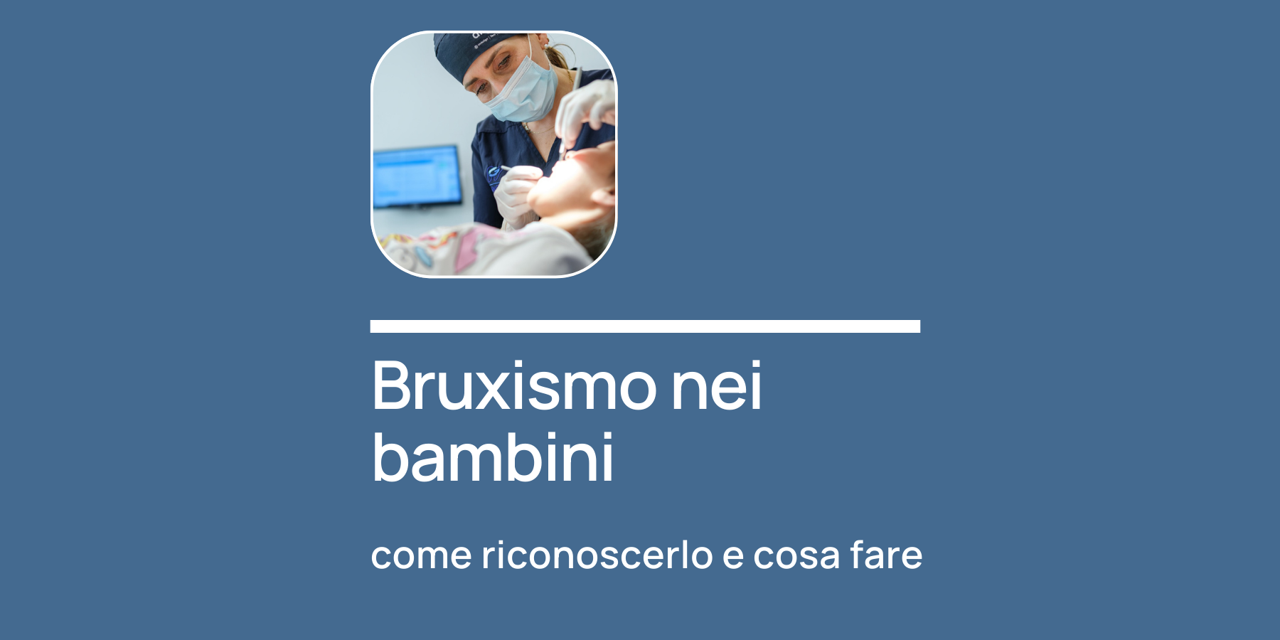 bruxismo bambini